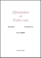 Aftontankar vid Fridas ruta SATB choral sheet music cover